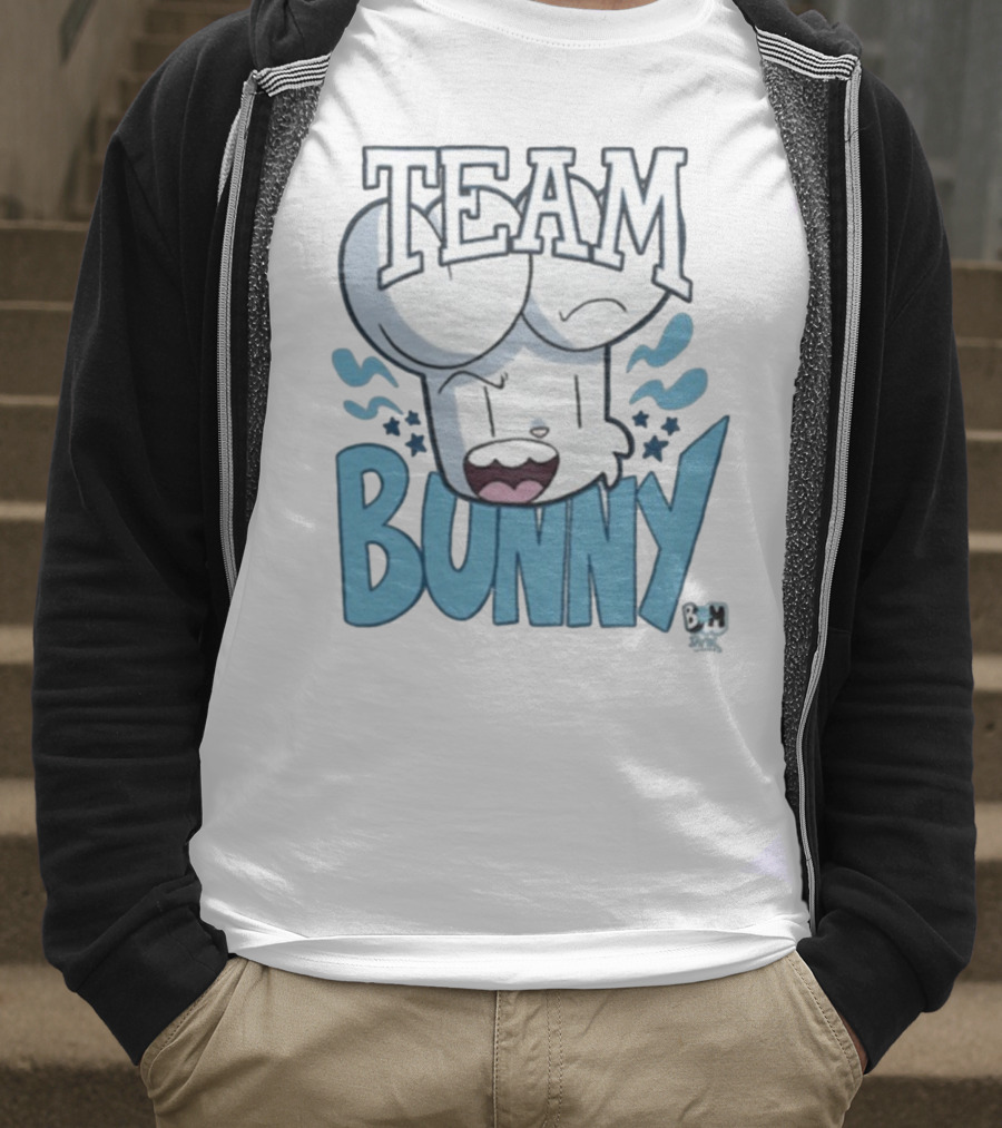 Team Bunny BvM Comic Characters Iconic Style T-Shirt