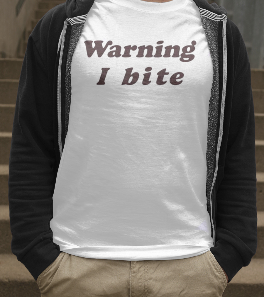 Brooklyn Warning I Bite T-Shirt
