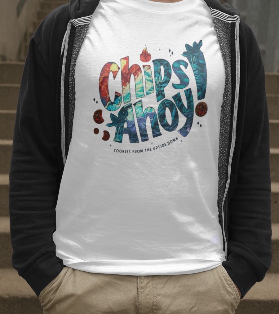 Chips Ahoy Cookies From The Upside Down Stranger Things Inspired T-Shirt
