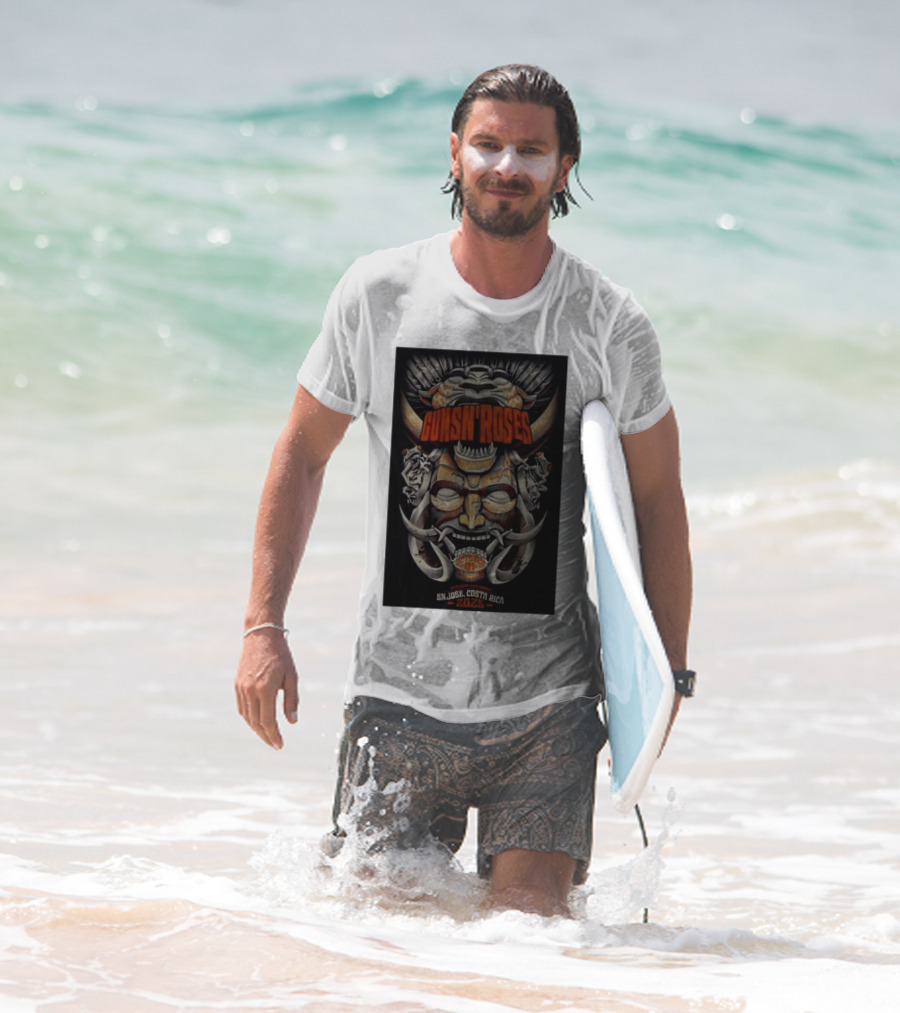 Guns N Roses Estadio Nacional San José Costa Rica 2025 T-Shirt