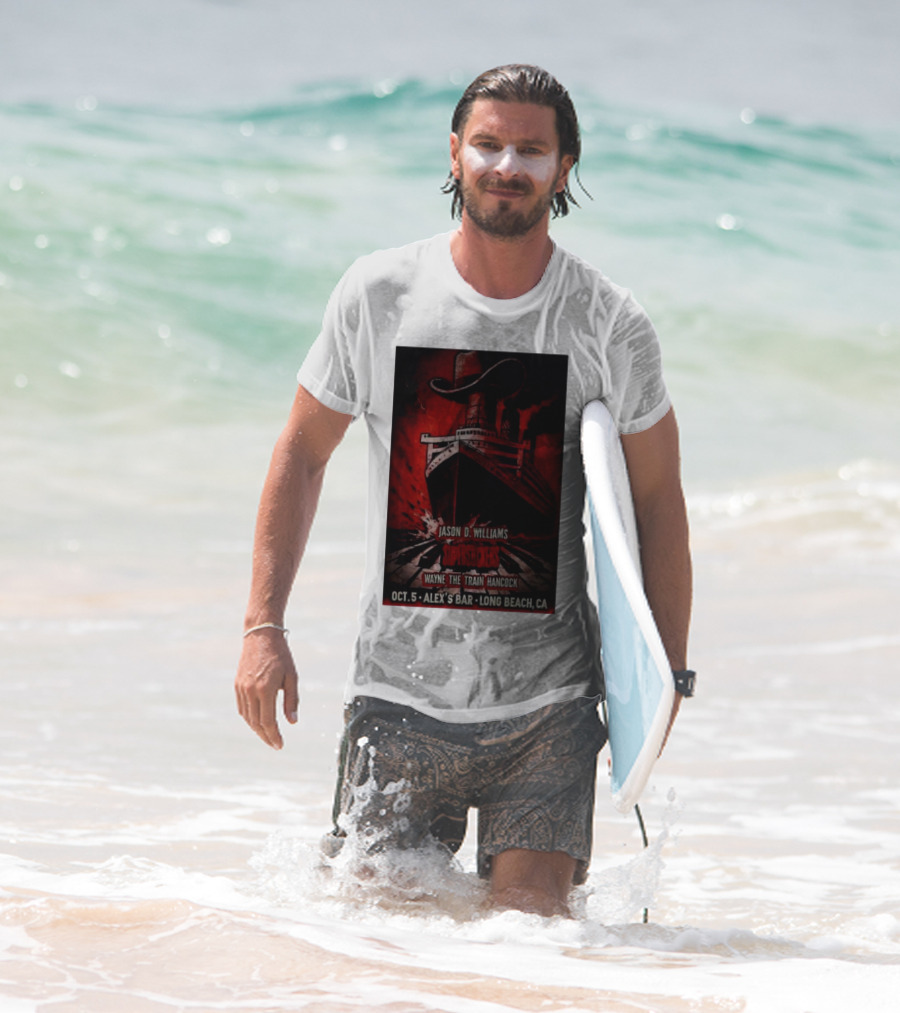Jason D Williams Supersuckers Wayne Hancock Oct 5 Alex’s Bar Long Beach CA T-Shirt