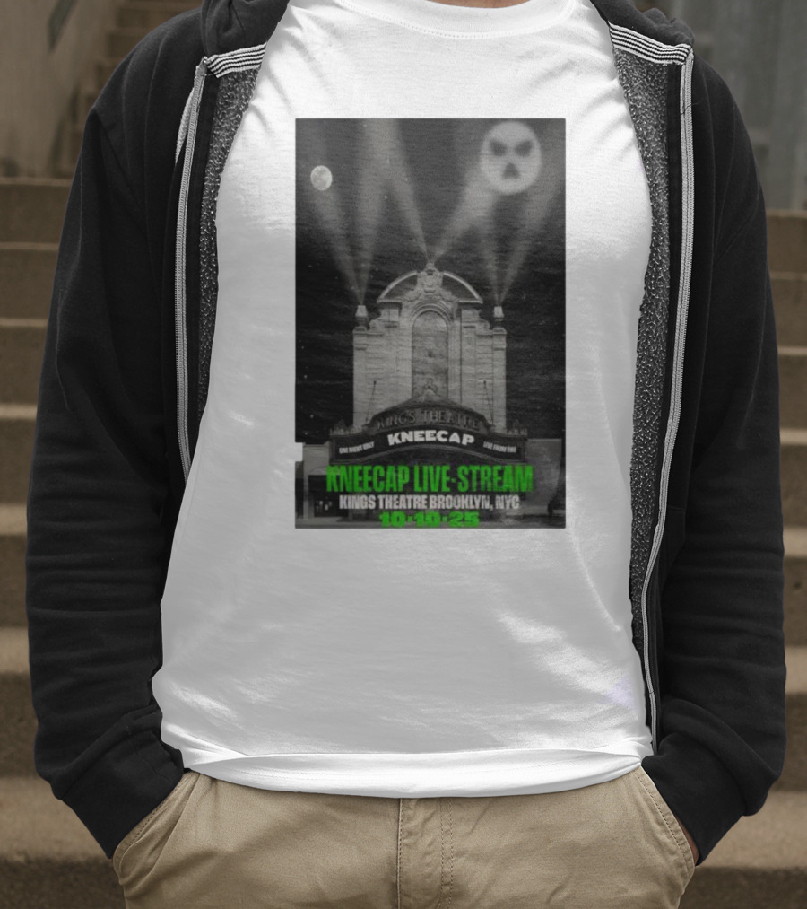 Kings Theatre Kneecap Live Stream Brooklyn NYC 10.10.25 T-Shirt