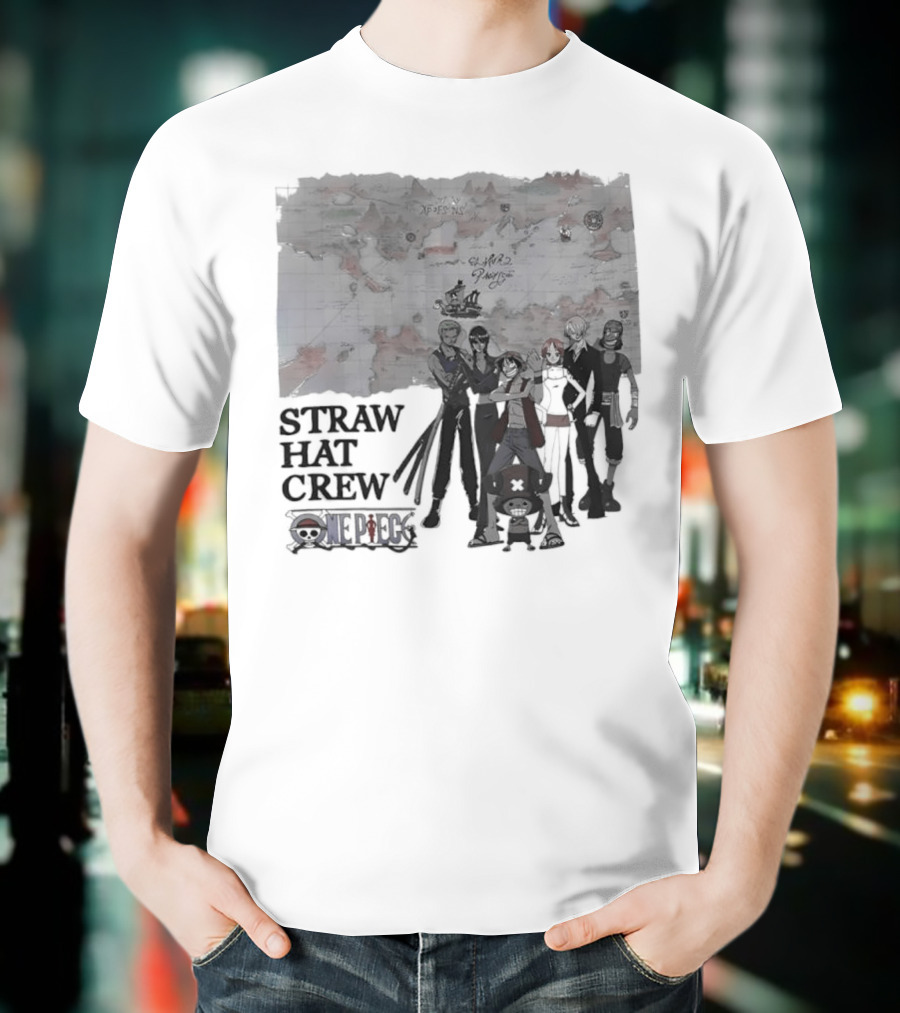 Straw Hat Crew Monkey D Luffy One Piece Series T-Shirt