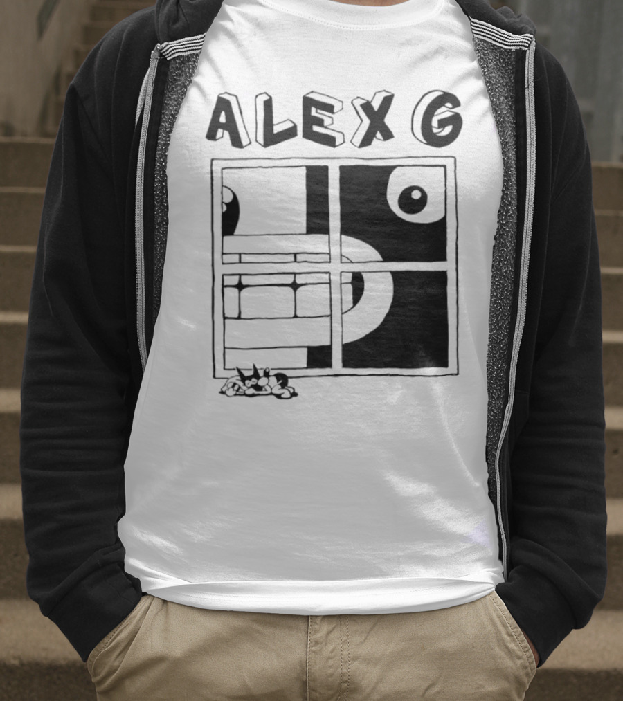 Alex G Concert Tour Music Window Design T-Shirt