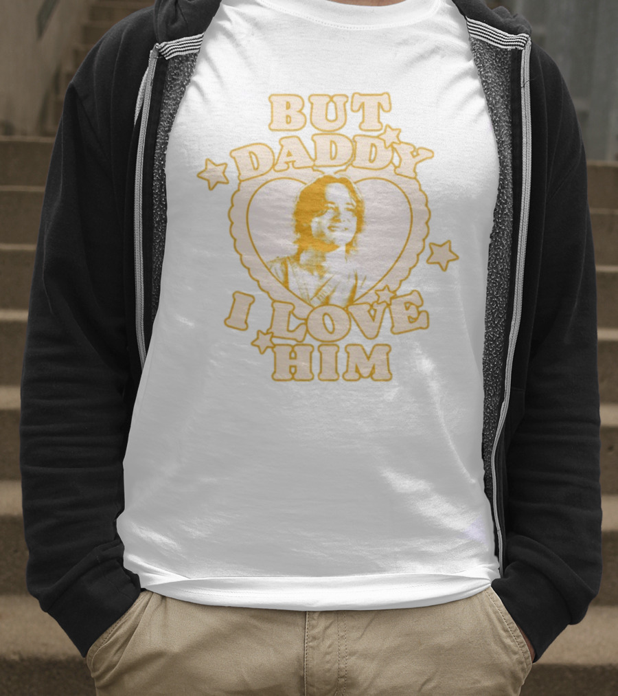 But Daddy I Love Him Heart Stars Lewis Pullman T-Shirt