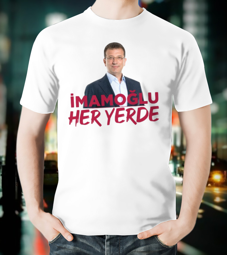 İmamoğlu Her Yerde Etkili Haber T-Shirt