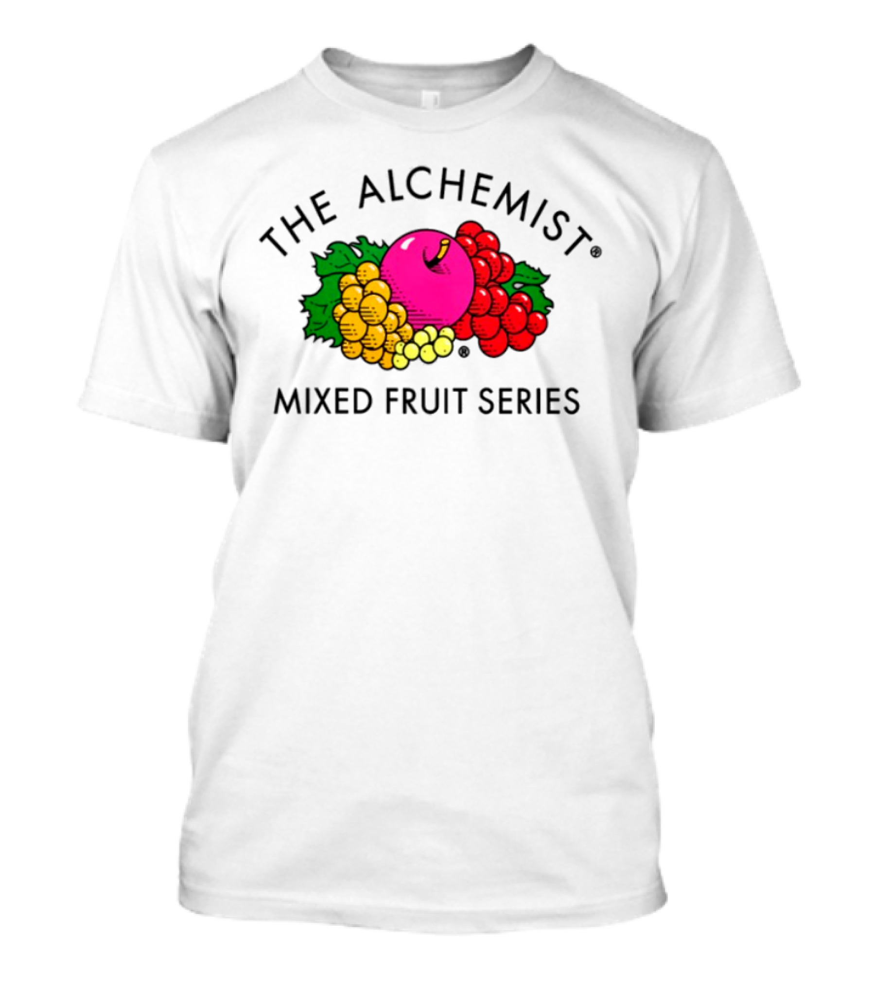 The Alchemist Limited Edition Mixed Fruit Pink Yellow Red Grapes Series T-Shirt