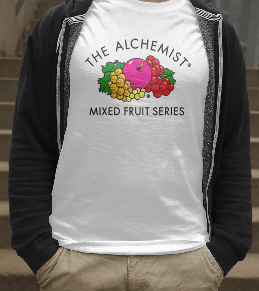 The Alchemist Limited Edition Mixed Fruit Pink Yellow Red Grapes Series T-Shirt