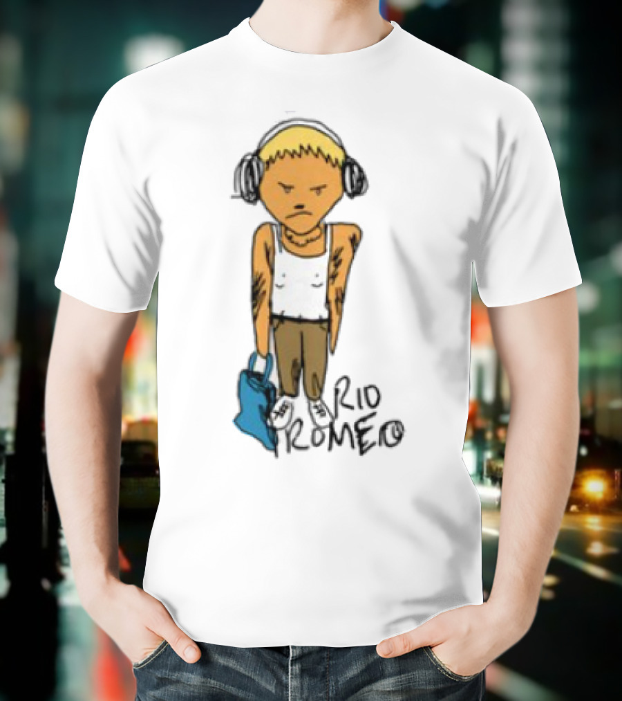 Rio Romeo Cartoon Character Blonde Blue Bag T-Shirt