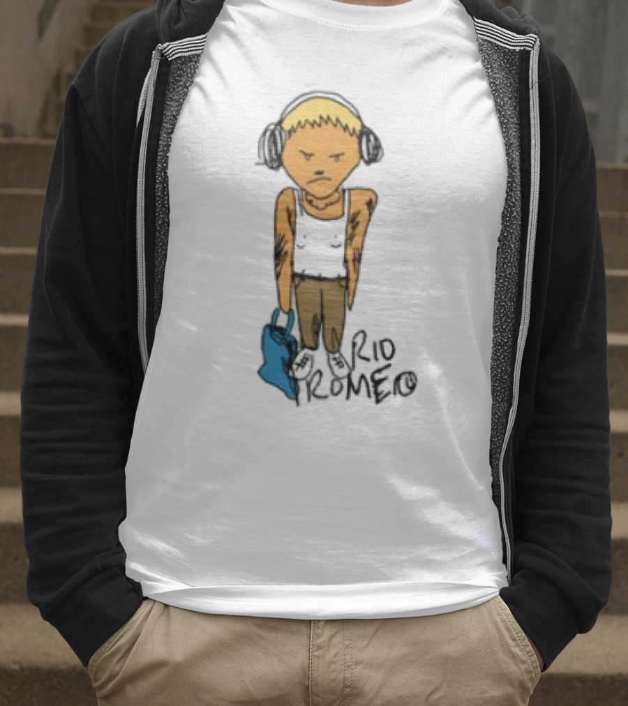 Rio Romeo Cartoon Character Blonde Blue Bag T-Shirt