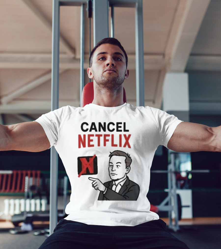 Cancel Netflix Elon Musk Meme Viral Support T-Shirt