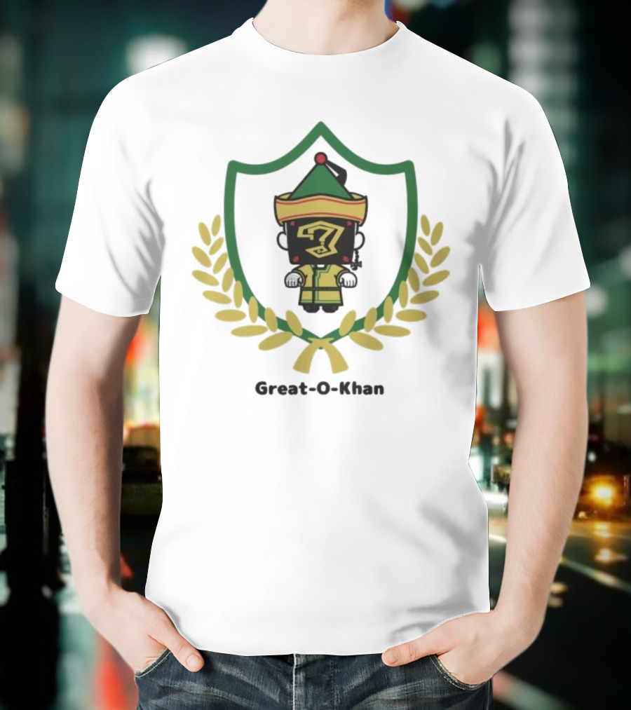Great O-Khan Chibi Laurel Emblem T-Shirt