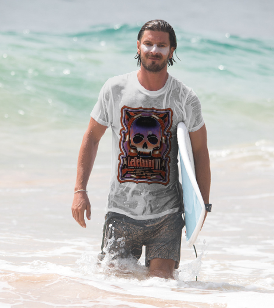 LeGetaway VI Lespecial October 17-19 2025 Kent CT Skull DJ Logic Supersillyus Lifeband T-Shirt