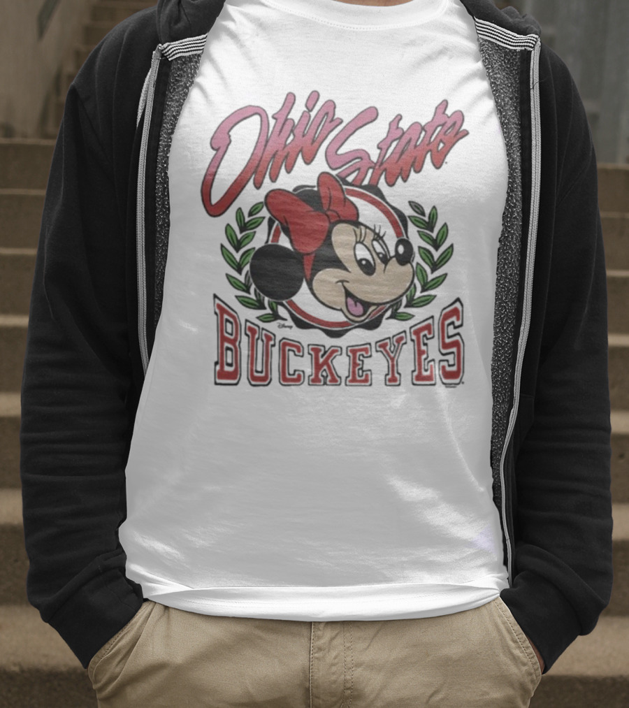 Ohio State Buckeyes Minnie Mouse Disney Collab T-Shirt