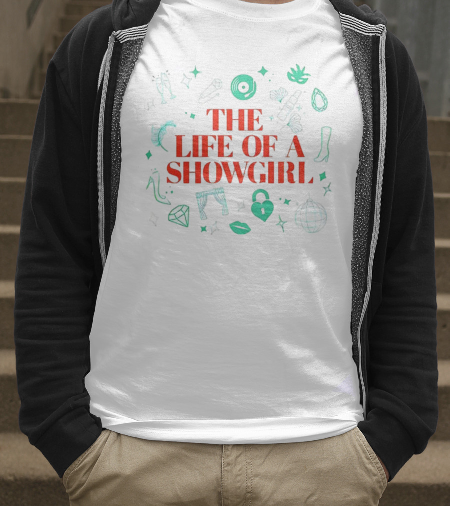 The Life Of A Showgirl Fashion Diva Accessories And Symbols T-Shirt
