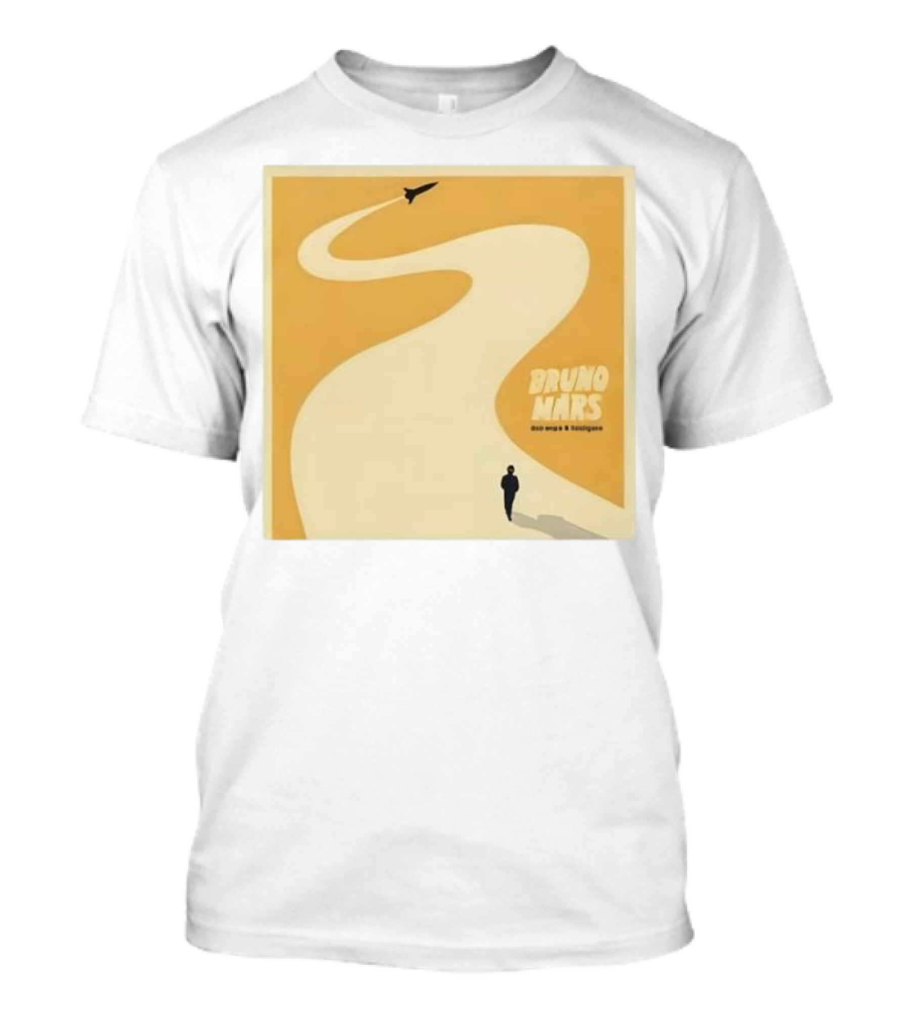 Bruno Mars Doo-Wops And Hooligans Rocket Pathway Scene T-Shirt