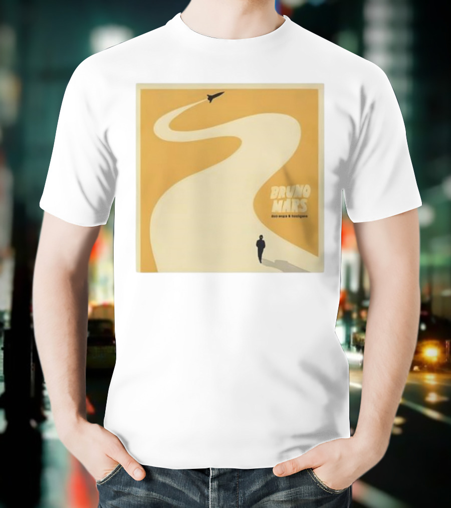 Bruno Mars Doo-Wops And Hooligans Rocket Pathway Scene T-Shirt