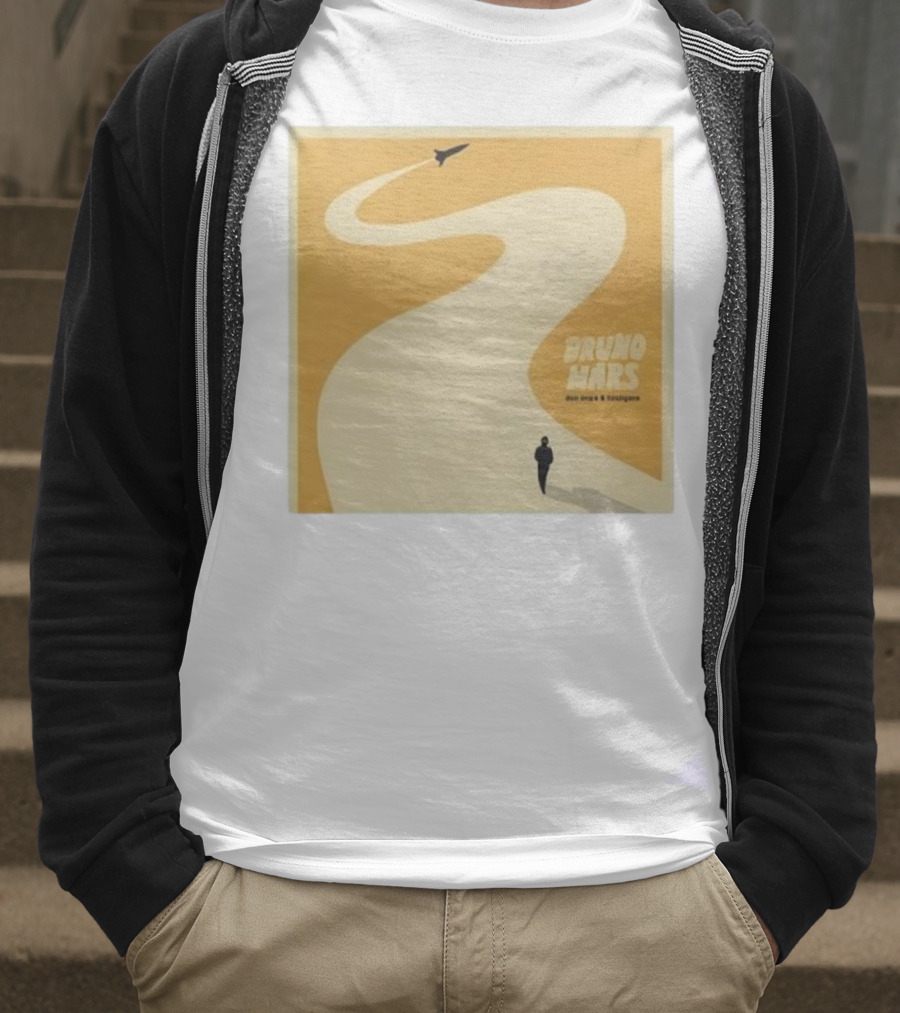 Bruno Mars Doo-Wops And Hooligans Rocket Pathway Scene T-Shirt