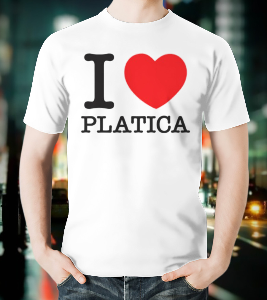 I Heart Platica Conversation Enthusiast T-Shirt