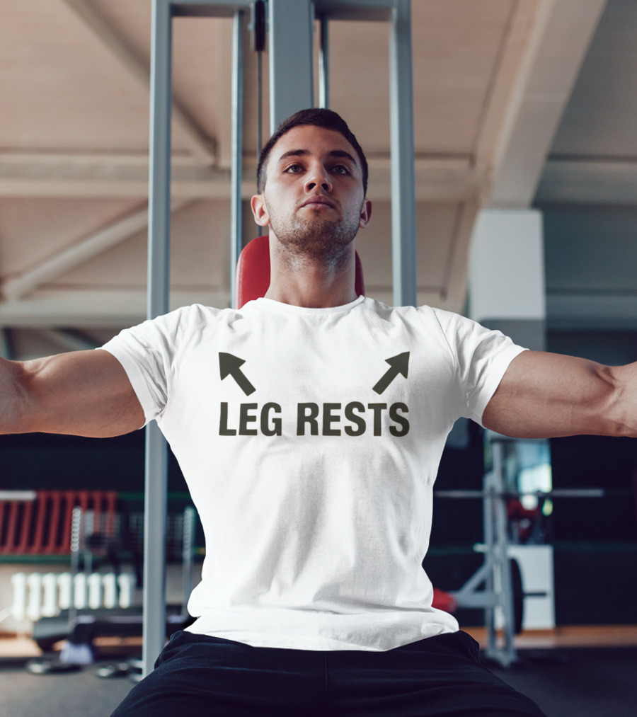 Leg Rests Arrows Upward Double Direction T-Shirt