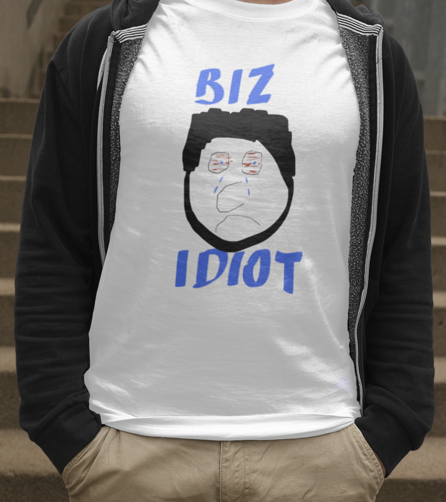 Biz Idiot Meme Renaissance Style Tears T-Shirt