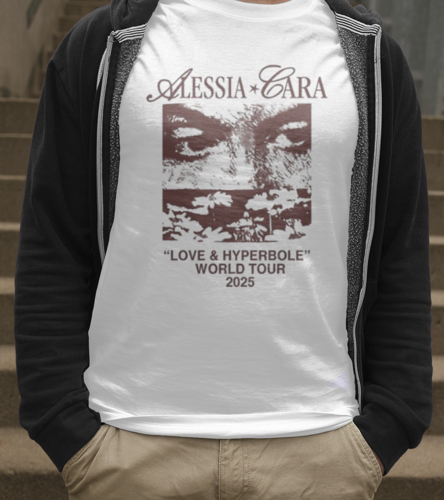 Alessia Cara Love & Hyperbole World Tour 2025 Limited Edition T-Shirt