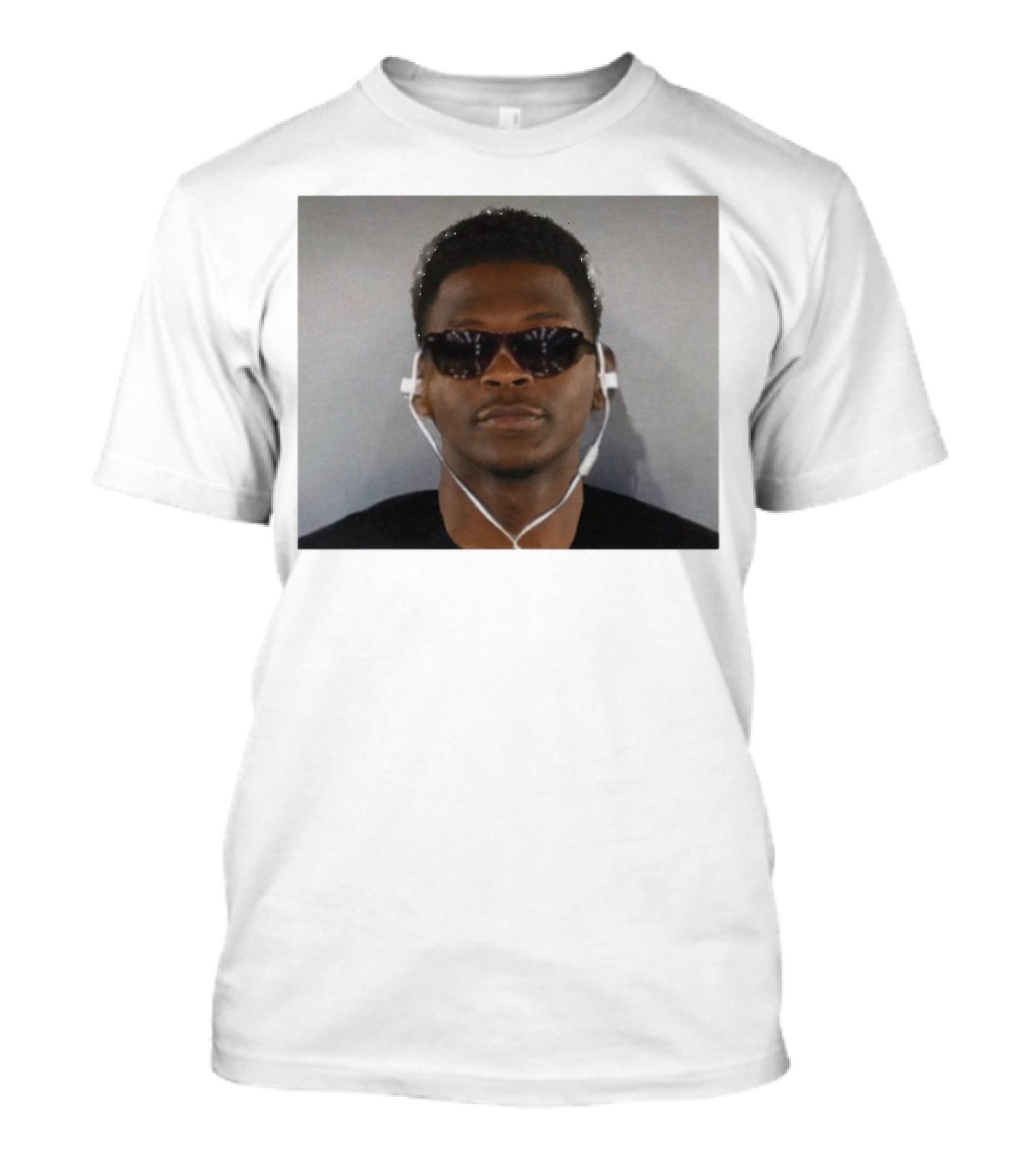 Anthony Edwards Basketball Star Classic Style Photo T-Shirt