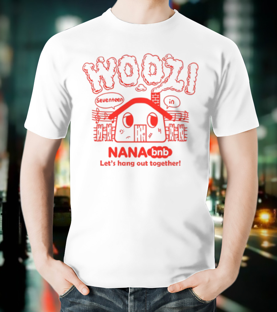 Woozi Sesame Bnb Nana Let's Hang Out Together T-Shirt