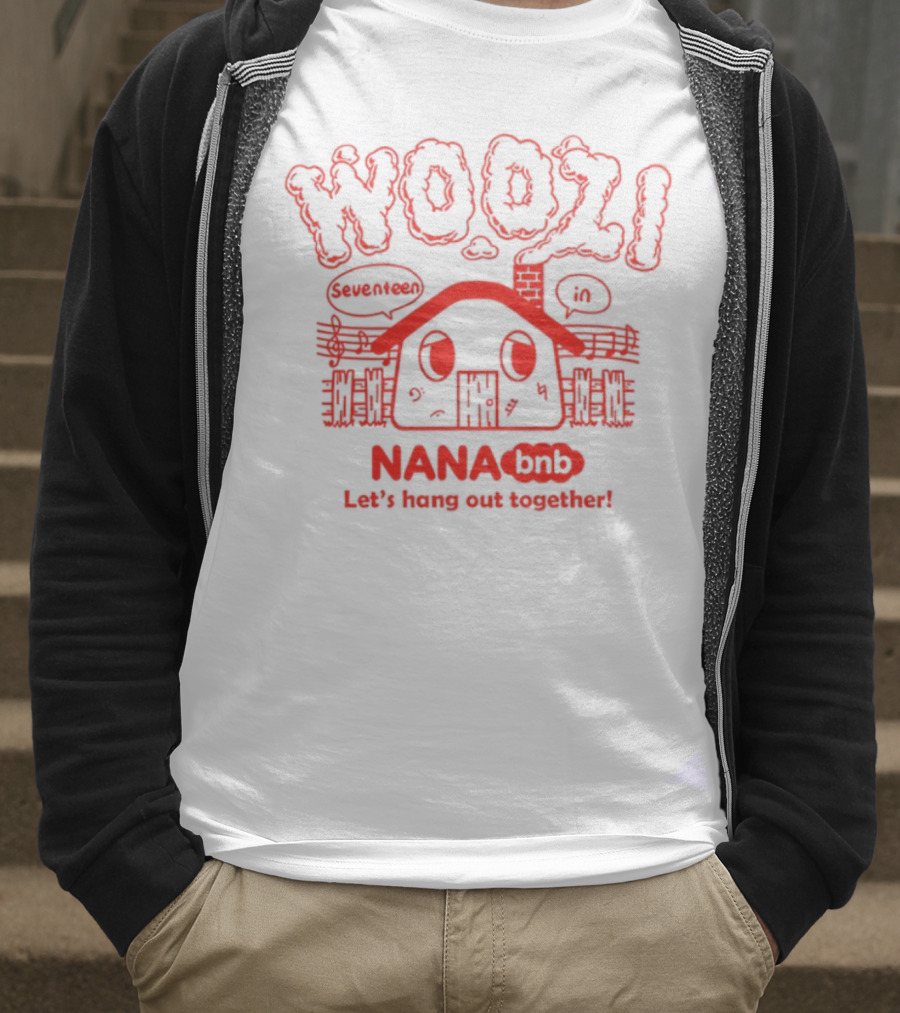 Woozi Sesame Bnb Nana Let's Hang Out Together T-Shirt