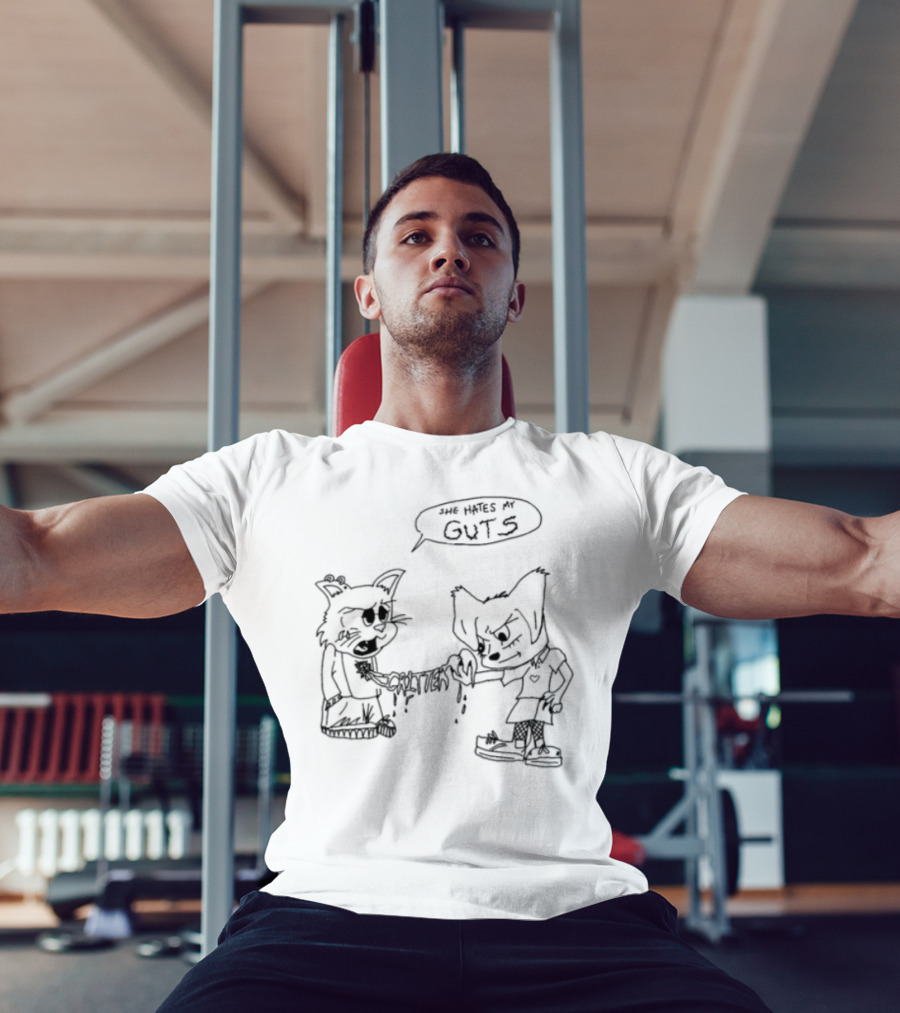 Limited Edition She Hates My Guts Wolf Character T-Shirt