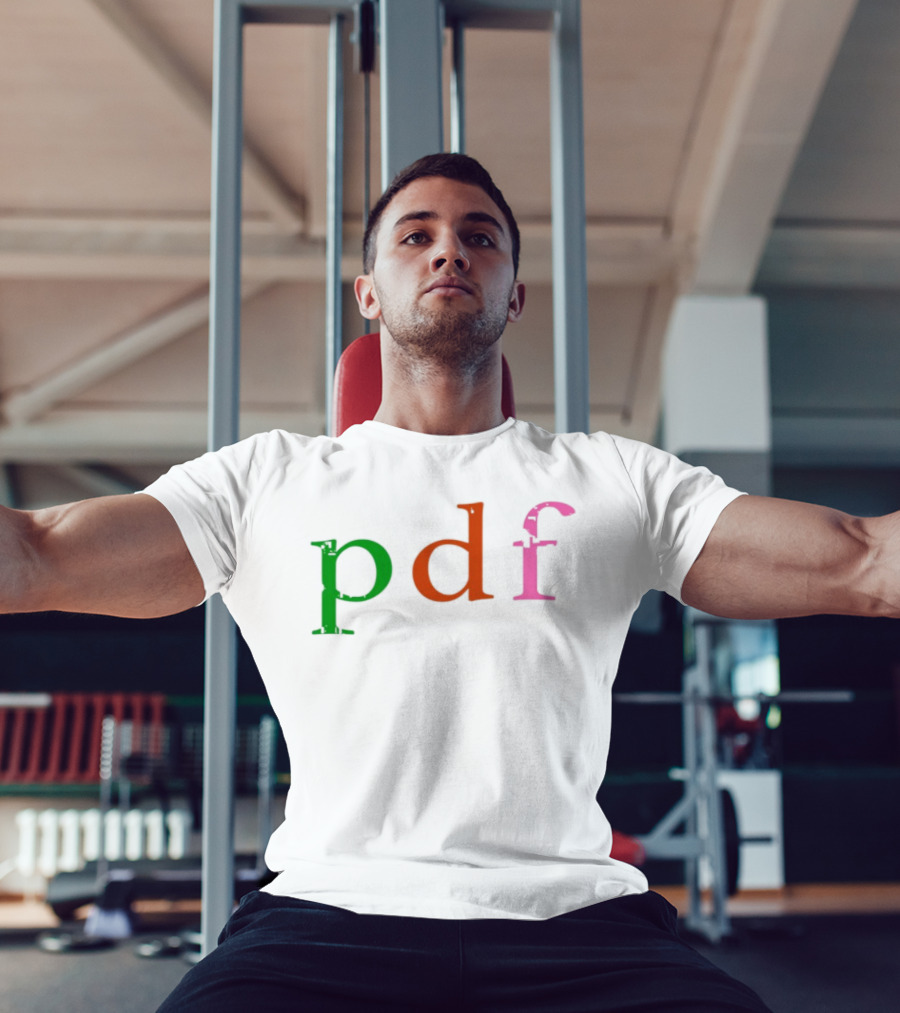 Pdf These Files Contain Confidential Multicolor Text T-Shirt