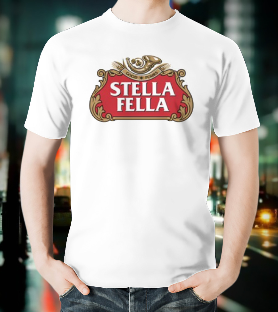 Good Fellas Stella Fella Horn Emblem T-Shirt