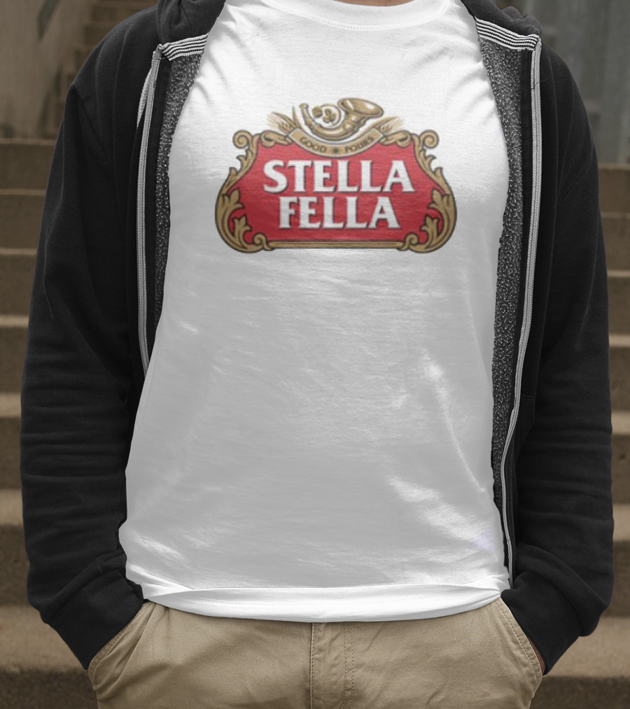 Good Fellas Stella Fella Horn Emblem T-Shirt