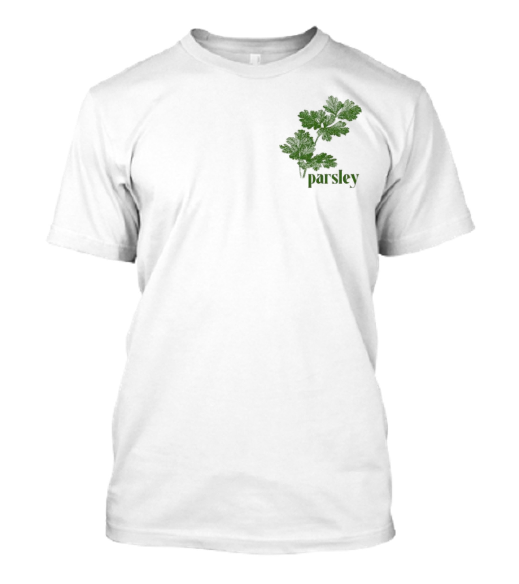 Atthemoment Green Parsley Leaves T-Shirt