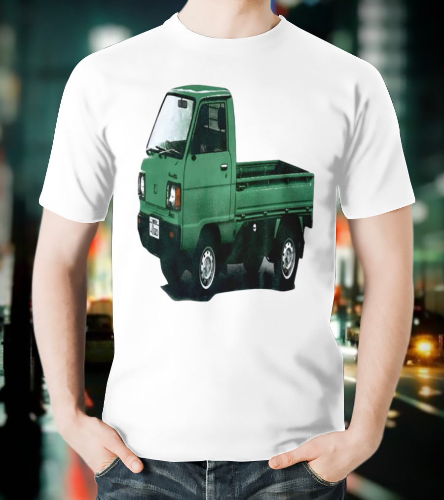 Henry Johnson Truck Green Retro Kei Mini Truck Classic Vintage Vehicle Japan T-Shirt
