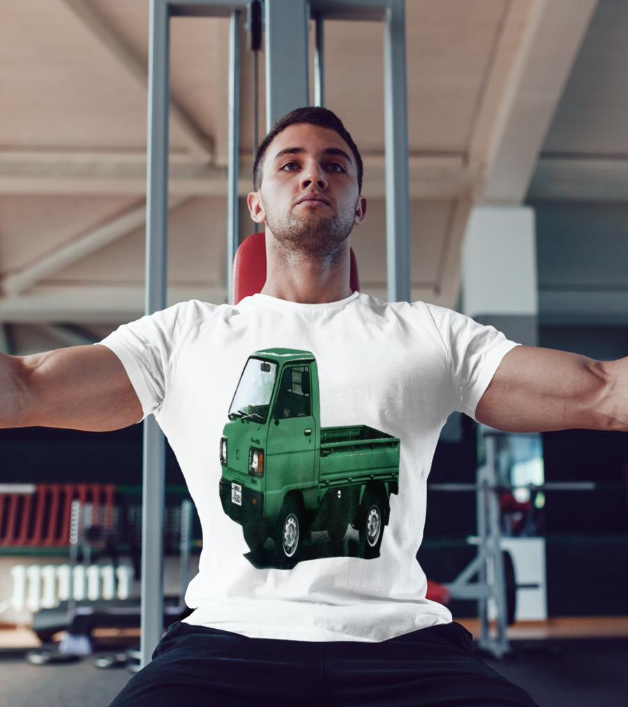 Henry Johnson Truck Green Retro Kei Mini Truck Classic Vintage Vehicle Japan T-Shirt