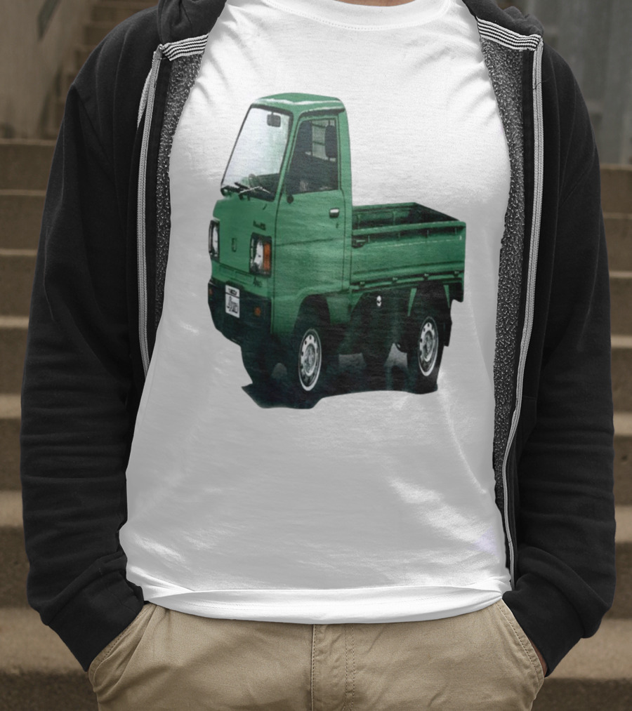 Henry Johnson Truck Green Retro Kei Mini Truck Classic Vintage Vehicle Japan T-Shirt
