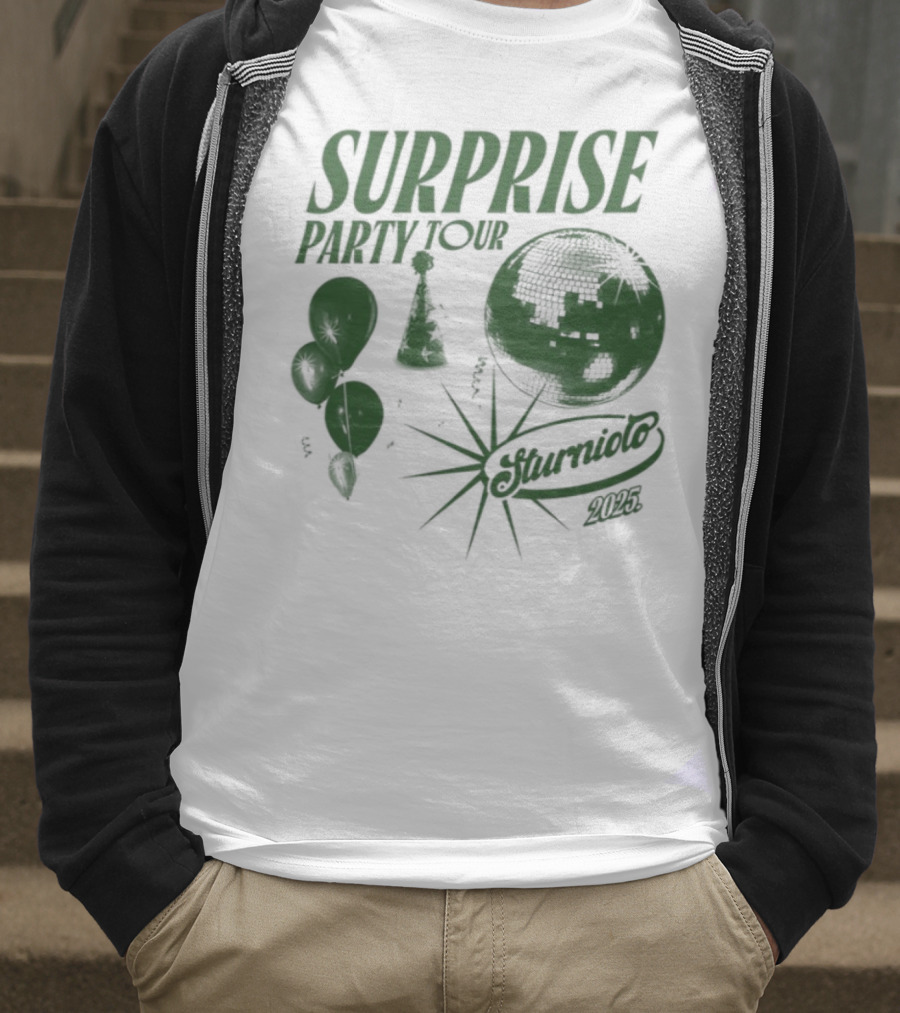 Surprise Party Tour Sturniolo Vibes Balloons And Disco Theme T-Shirt