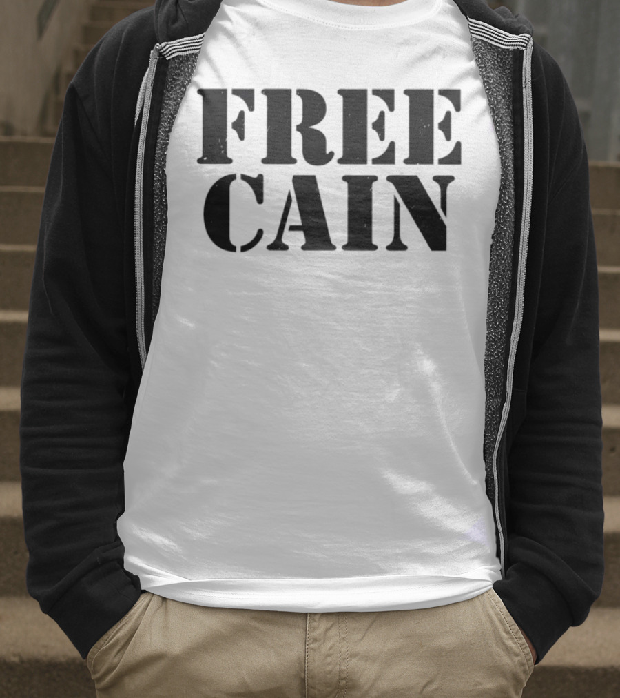 Gerald Meerschaert Free Cain UFC Fighter Advocacy T-Shirt