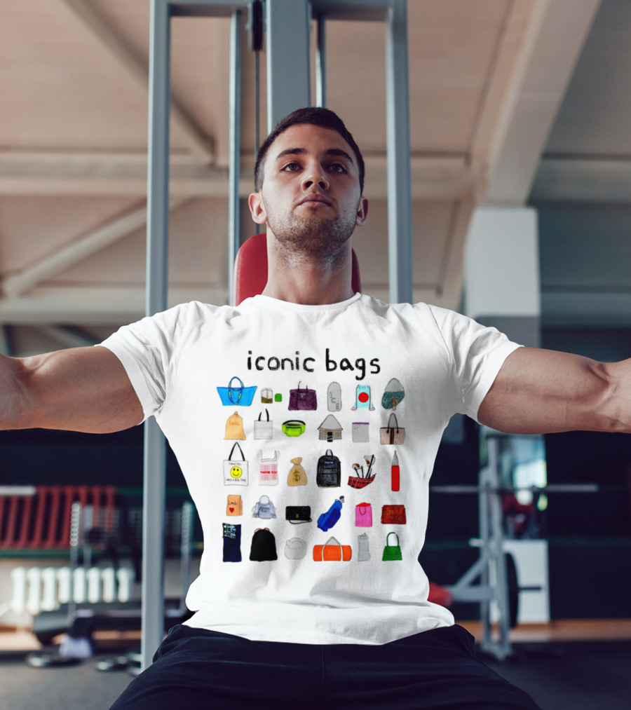 Iconic Bags Featuring Famous And Recognizable Designs And Symbols T-Shirt