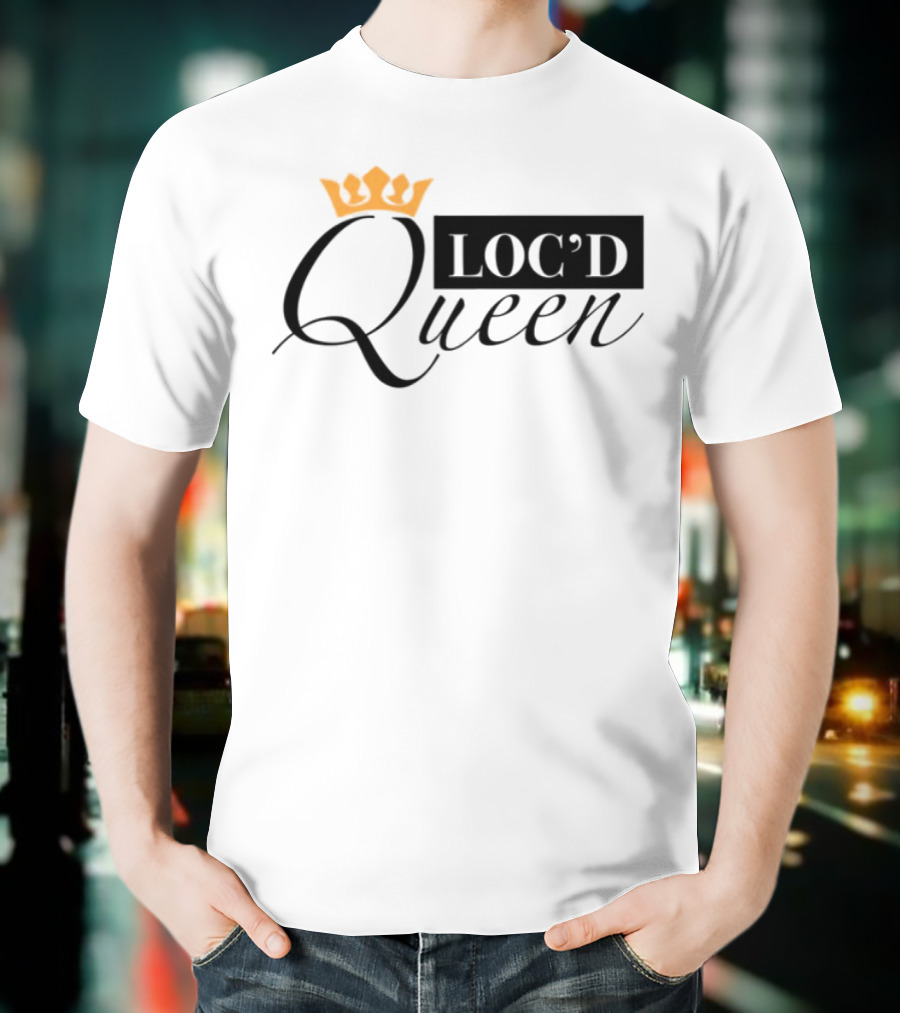 Kendra Kenshay Loc'd Queen Crown Icon T-Shirt