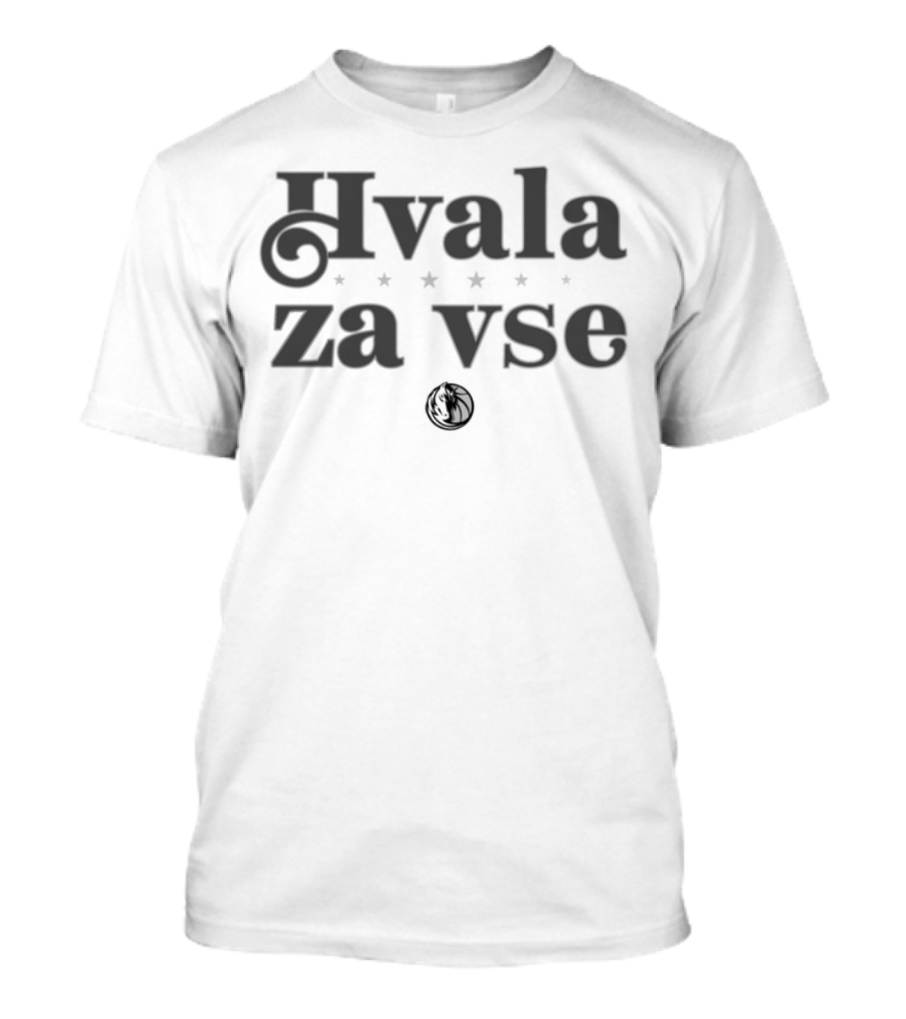 Hvala Za Vse Thank You Ball Stars T-Shirt