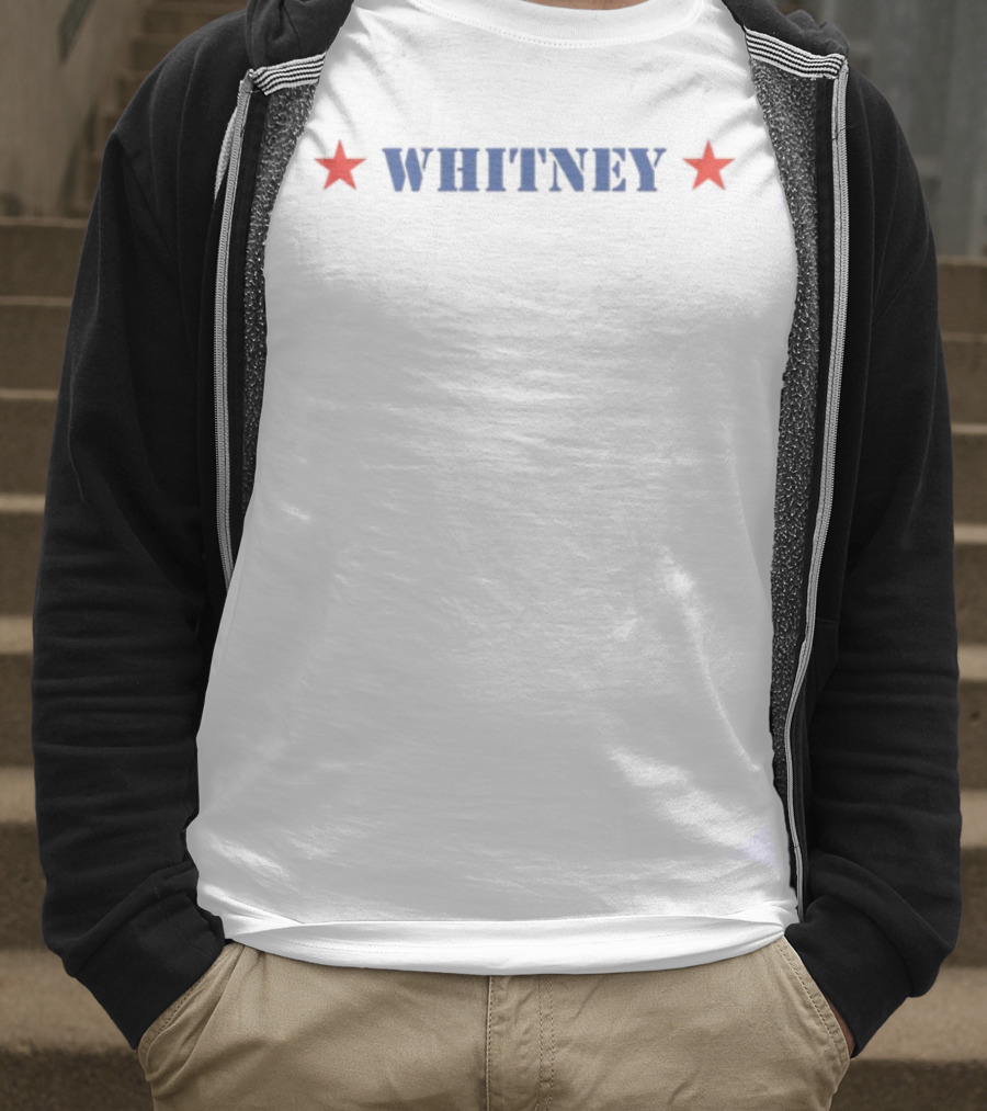 Shaboozey Whitney Vintage Stars Design T-Shirt