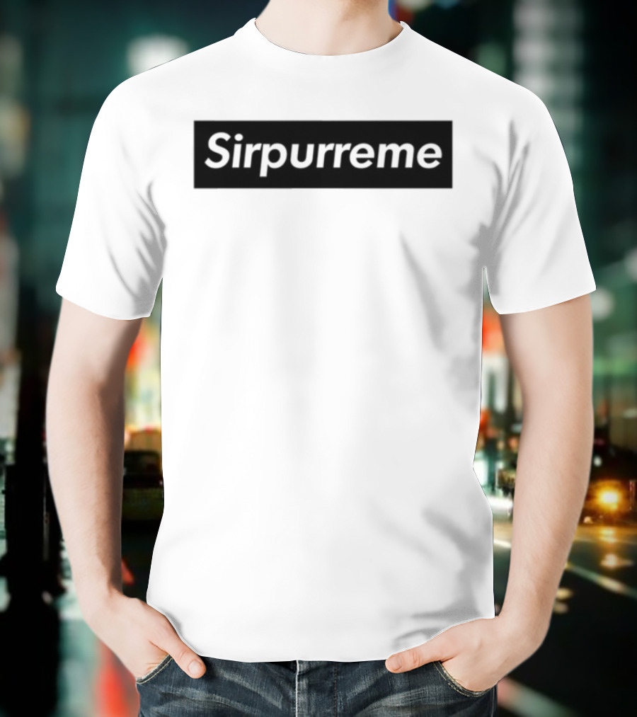 Sir Purr Sirpurreme Icon Sports Crossover T-Shirt