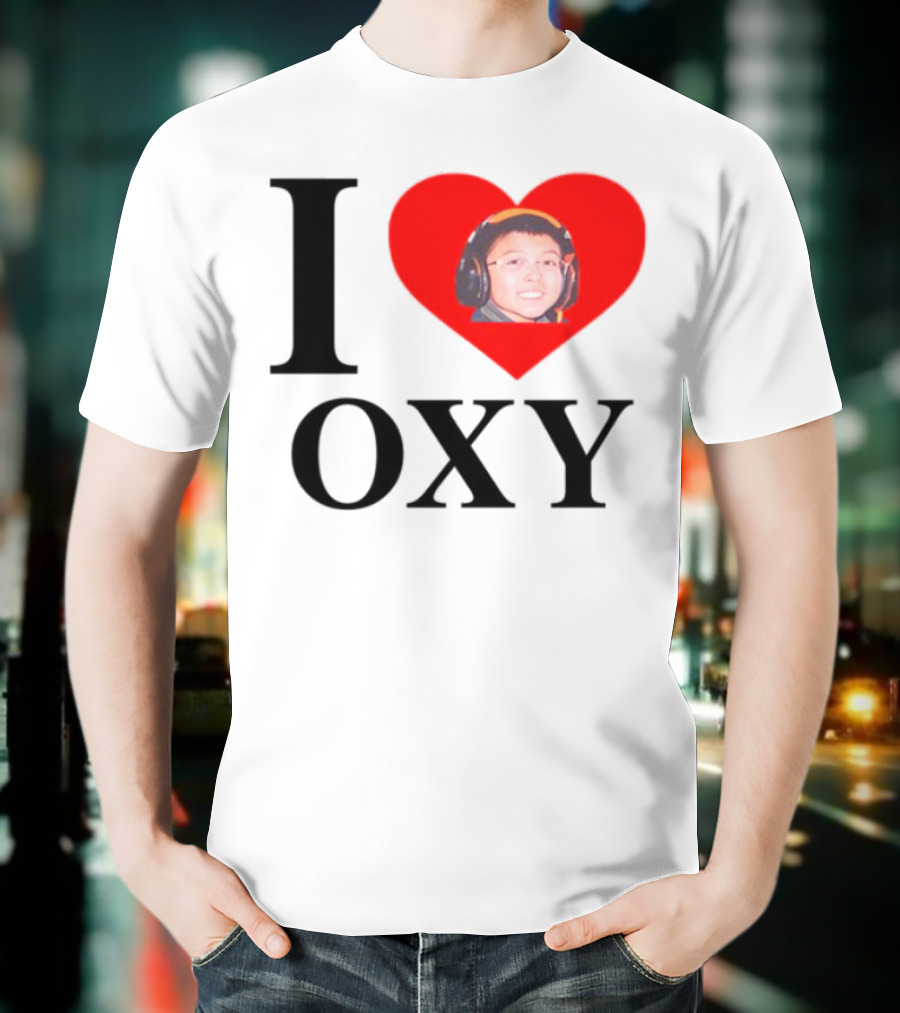V1c I Heart Oxy Kid Headphones T-Shirt