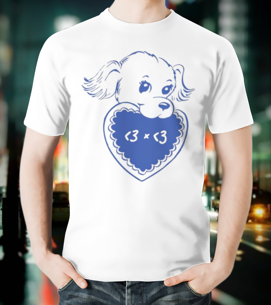 Joe Jonas Puppy Heart Love Multiplication T-Shirt