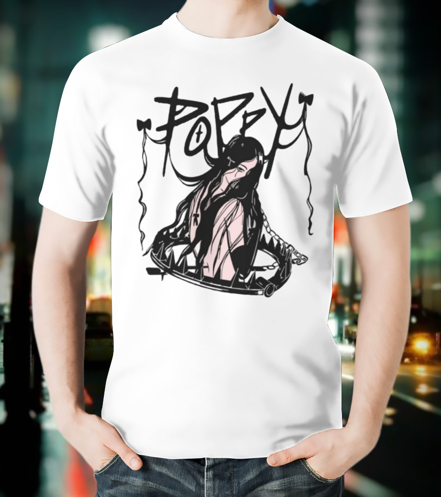 Poppy Bear Trap Enigmatic Dark Aesthetic T-Shirt