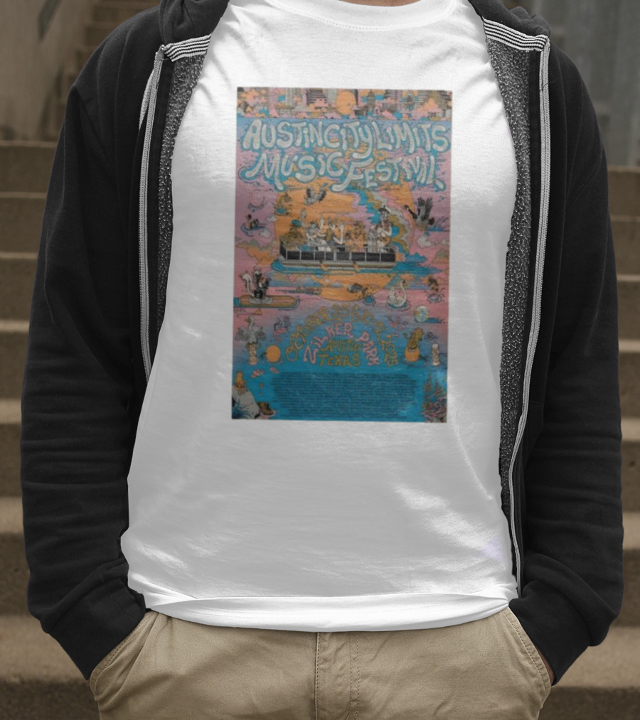 Austin City Limits Music Festival 2015 Wilker Park Austin Texas October 2-4 9-11 T-Shirt