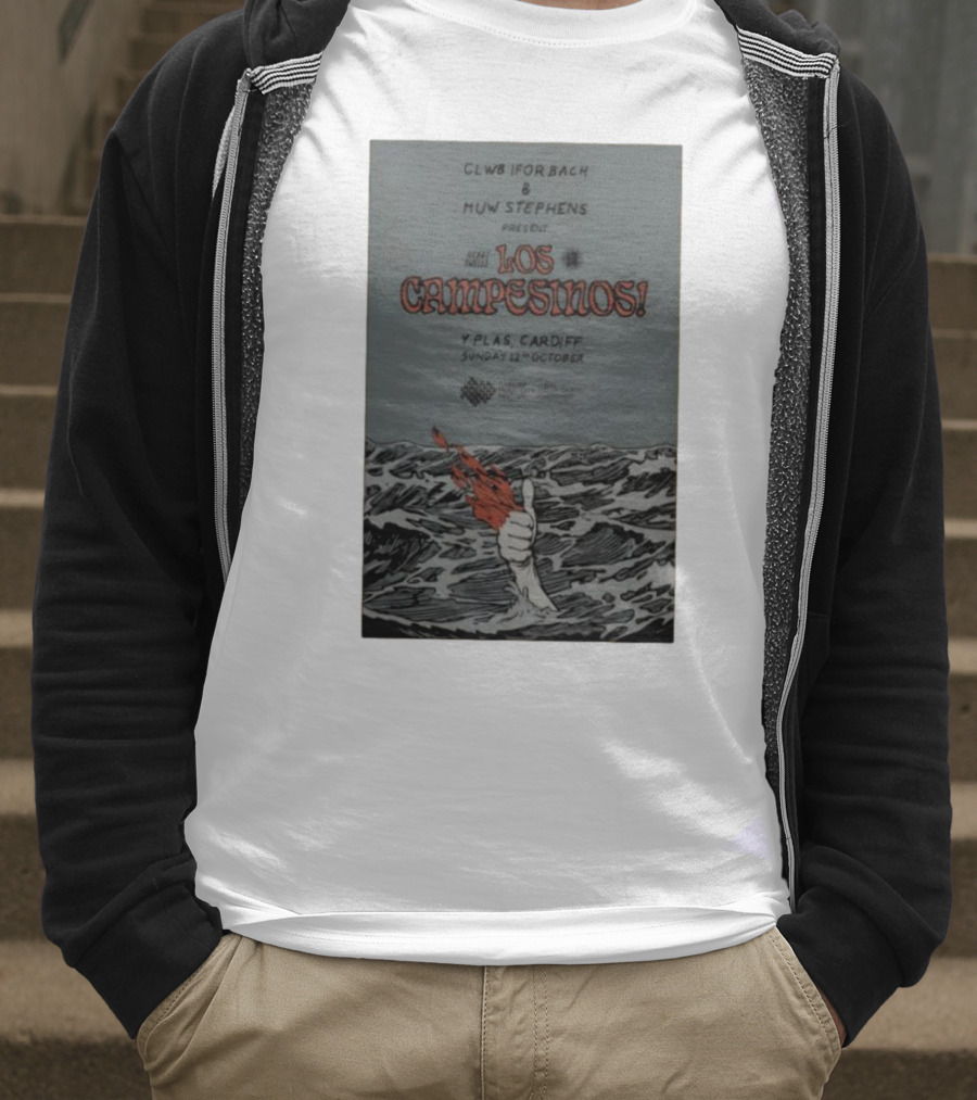 CLWB Ifor Bach Huw Stephens Present Los Campesinos Y Plas Cardiff Sunday 12th October T-Shirt