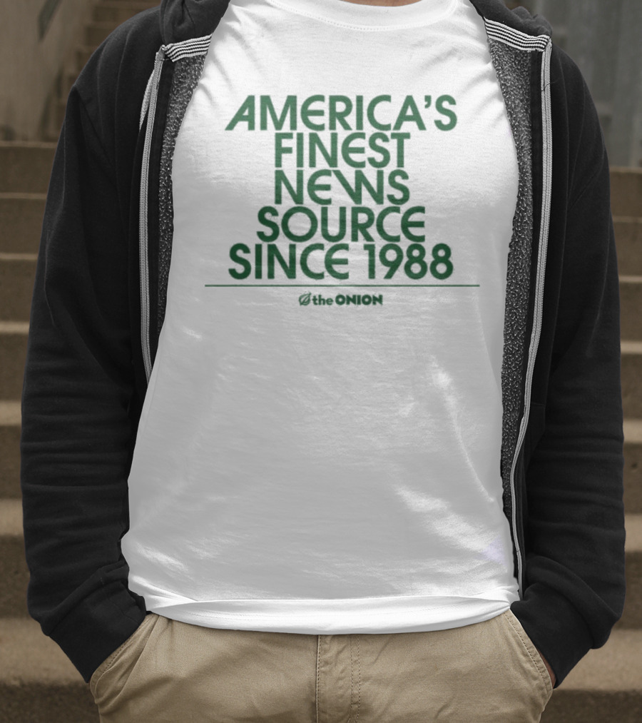 America's Finest News Source Since 1988 The Onion T-Shirt